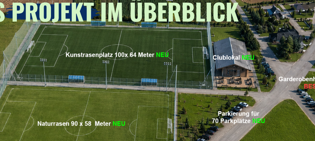 Informationsanlass zum Platzprojekt am 19. September 2026 um 10.00 Uhr auf der Zinsmatten in Hägglingen